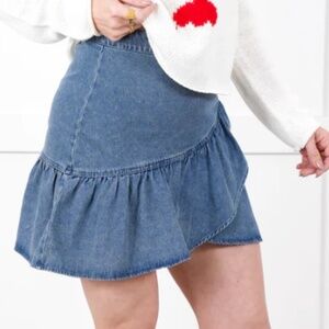 Stable Denim Skirt